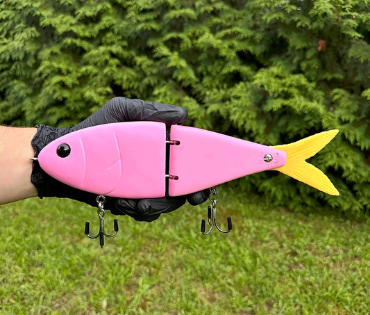 10.5" Adult Bunker-UV Pink