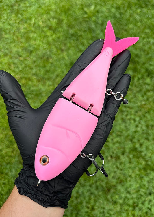 8.5" Lollipop Bunker-UV Pink